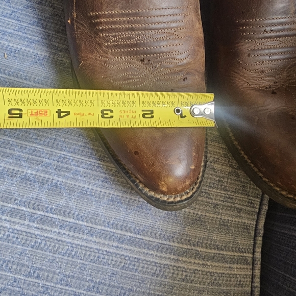 Justin Size 10.5 Mens Cowboy Boots - Picture 3 of 11